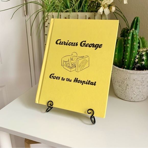 1994 Curious George Goes to the Hospital by Margret & H.A. Rey Book